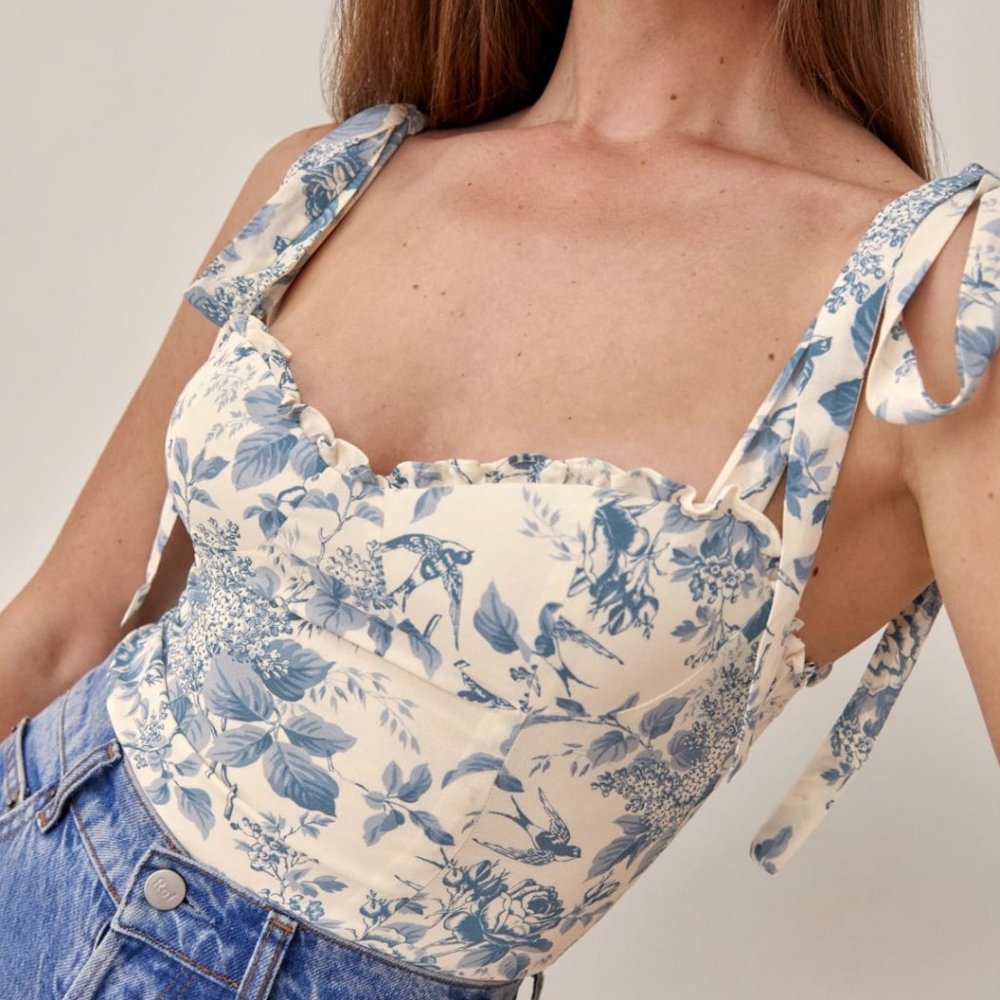 Reformation Blanca Top Size 6